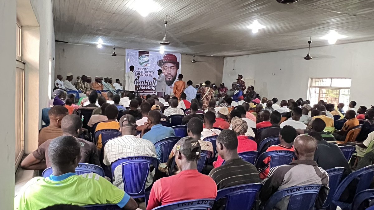 A Town-hall Meeting with Hausa Community in Bonny LGA, Rivers State, Nigeria. We are consciously making the interest of the PEOPLE our Priority. Oko is coming…