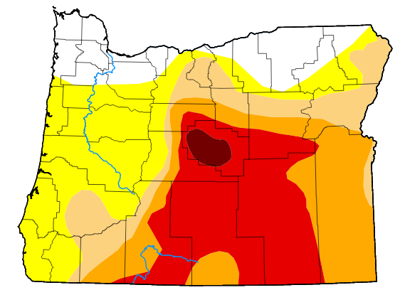 Oregon Drought Monitor September 2022 droughtmonitor.unl.edu/CurrentMap/Sta…