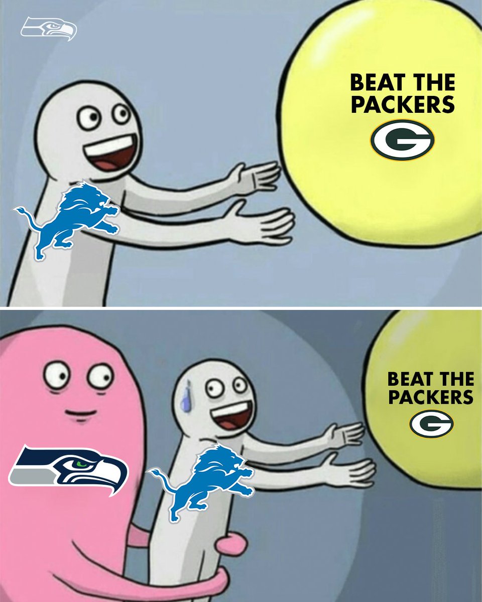 Seahawks's tweet photo. 🫂 @Lions https://t.co/urX5GQkr9H