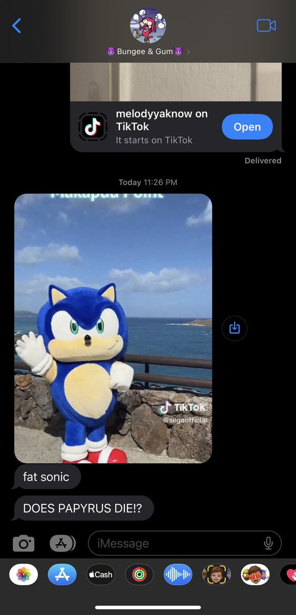 morfy_27's tweet photo. My sister has never played undertale and she texts me this unprecedented I’M BSSJSBSJSBSVS https://t.co/X2YrMKB5xw