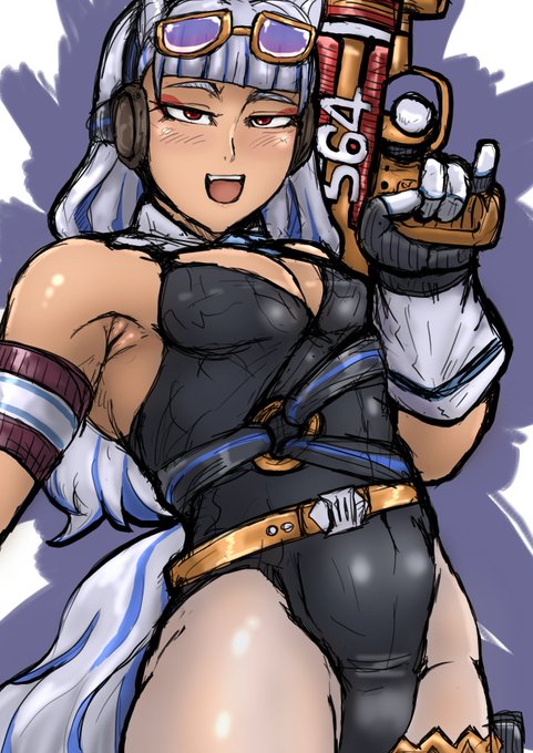 ゴルシくん♂水着(男の娘)イラスト～影。 