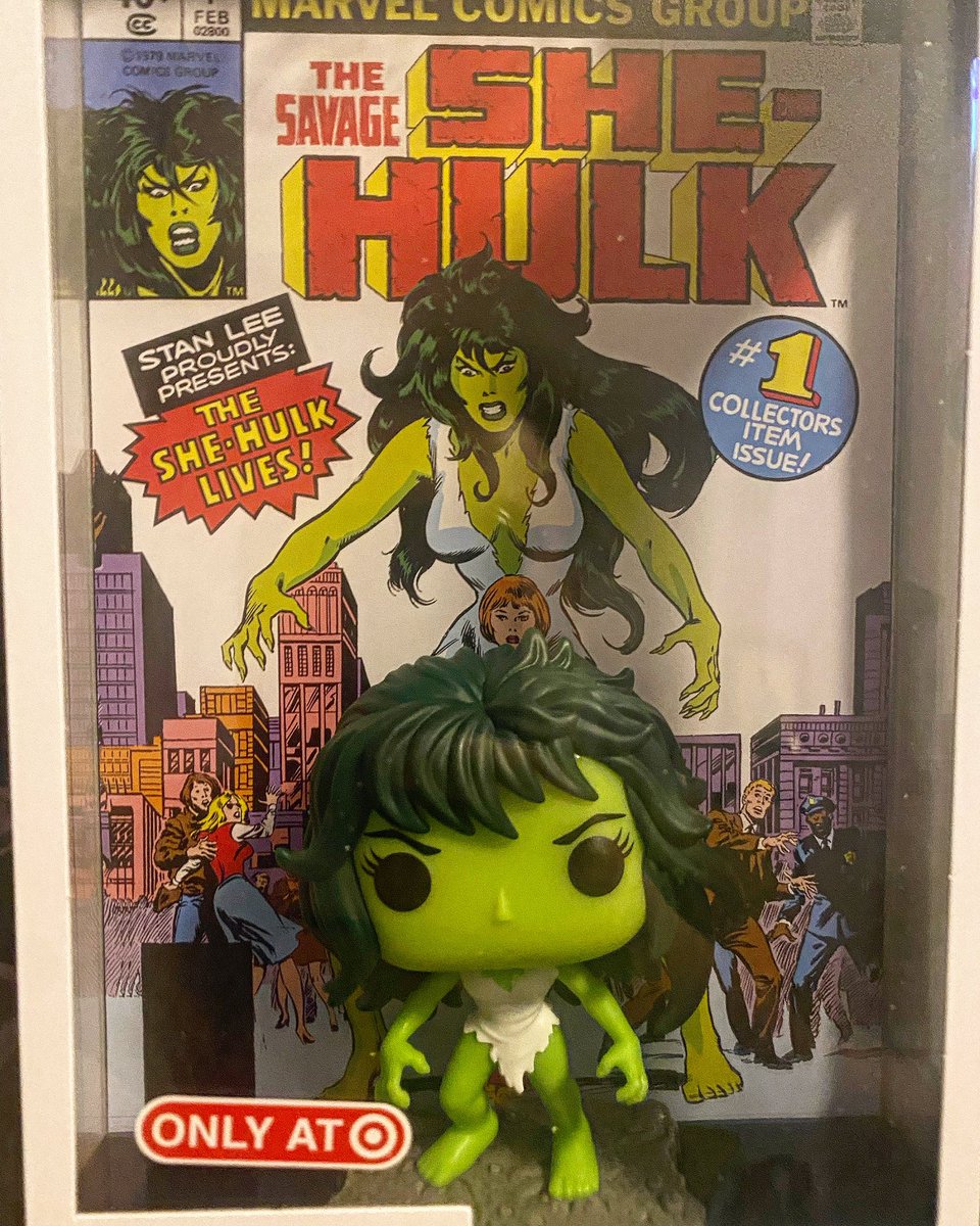 EfgeeDesigns's tweet photo. Todays Pick-Up:

She-Hulk 🧪
#funkopop #funko #shehulk #shehulkattorneyatlaw #shehulktransformation #shehulkcomics #shehulksunday #incrediblehulk #hulk #shehulkfunko https://t.co/hvI7vYGZX0