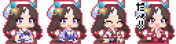 ホッコータルマエ実装おめでとう!(再掲)#ドット絵 #ホッコータルマエ 