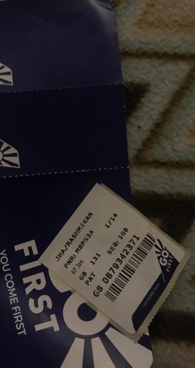 notastonedguy's tweet photo. Stuck in Patna- third day and counting. My travel schedule is compromised, work is hampered. @GoFirstairways has been incapable of moving a 15kg bag to #Patna that got stuck at #Delhiairport. Ground staffs are incompetent, unresponsive. #customecare doesn't care. https://t.co/rur0IH8zVs