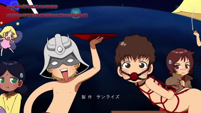 to newcomers, yes this is a Gundam show, it's literally in the tittle.yes this happens regularly since 1979, get used to it. 