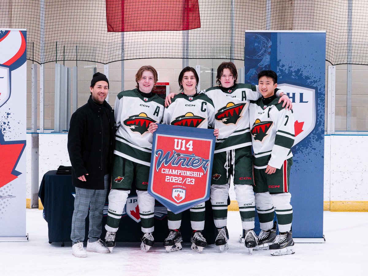 WINTER CHAMPS!!! The U14 Island Wild finished off an undefeated weekend with a solid win against the Lloydminster Athletics in the finals. They’ll rock the gold helmet stickers for the rest of the season, and are the team to beat down the stretch!!!