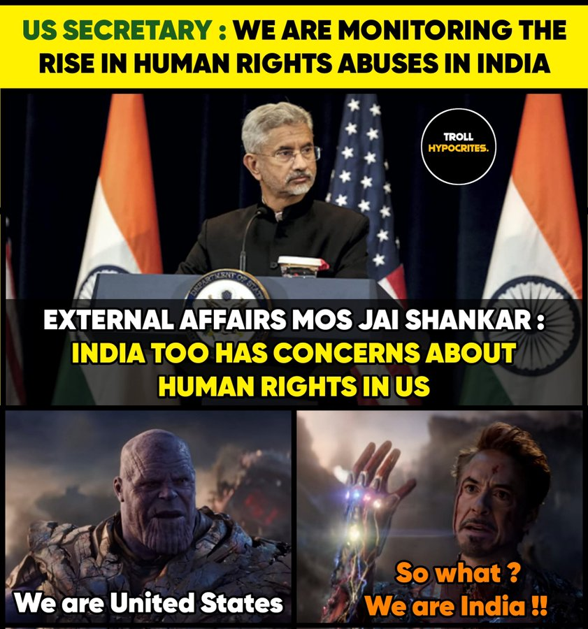 HMPattidarr's tweet photo. #SJaishankar

Even Americans think twice before questioning. 
He is pride of 🇮🇳  
Happy Birthday Sir

#Jaishankar https://t.co/AOCKCk6qEu
@DrSJaishankar https://t.co/CoF6hvkBr6