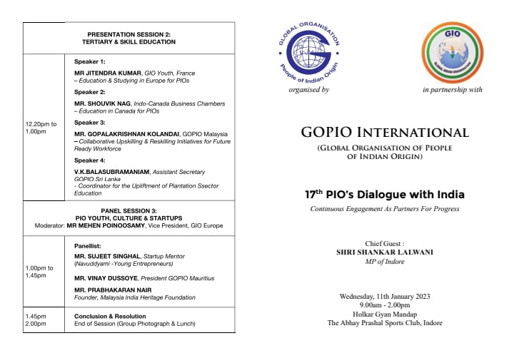 Joshijianimesh's tweet photo. NRI's international association (GOPIO) invited my friend "Mr. Sujeet Singhal @sujeetsinghal   in 11th for panel discussion along with 2 Foreign speakers and moderator will be from Europe. https://t.co/1DlBkHq2OH