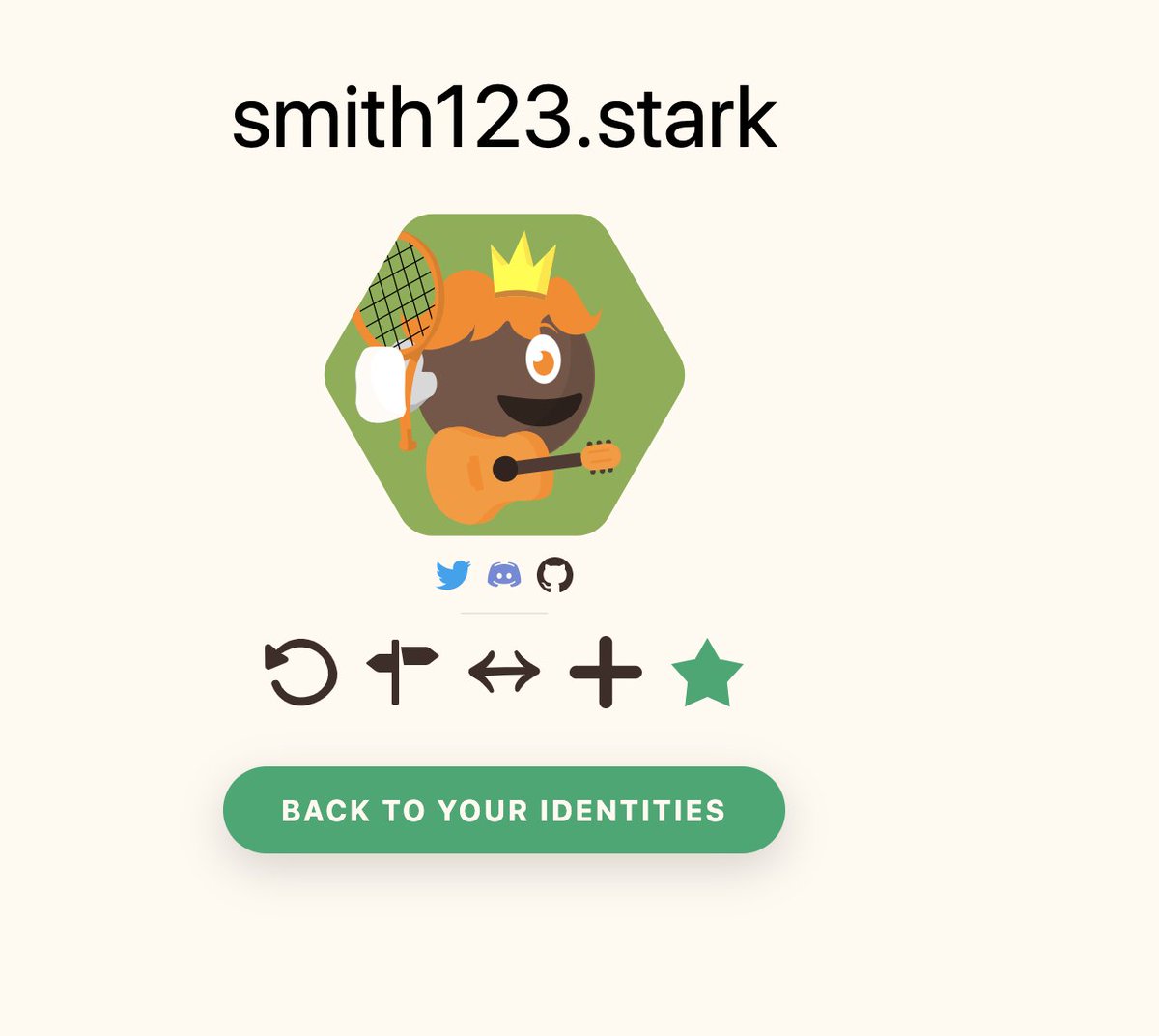 smith_looper123's tweet photo. I claimed my ".stark" domain name on @Starknet_id

Claim yours before it's too late for a big surprise 👀 ... 

#StarkNet #StarknetIdOdyssey https://t.co/Axzy8IZEKC