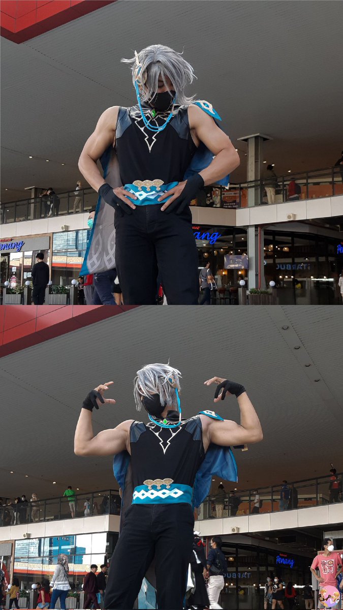 babufess's tweet photo. Babu! Cw // Genshin cosplay
Abang haitham rilis, kebetulan sender nyobain cosplay ala ala si abang haitham🙏 https://t.co/yxfrNsyQjU