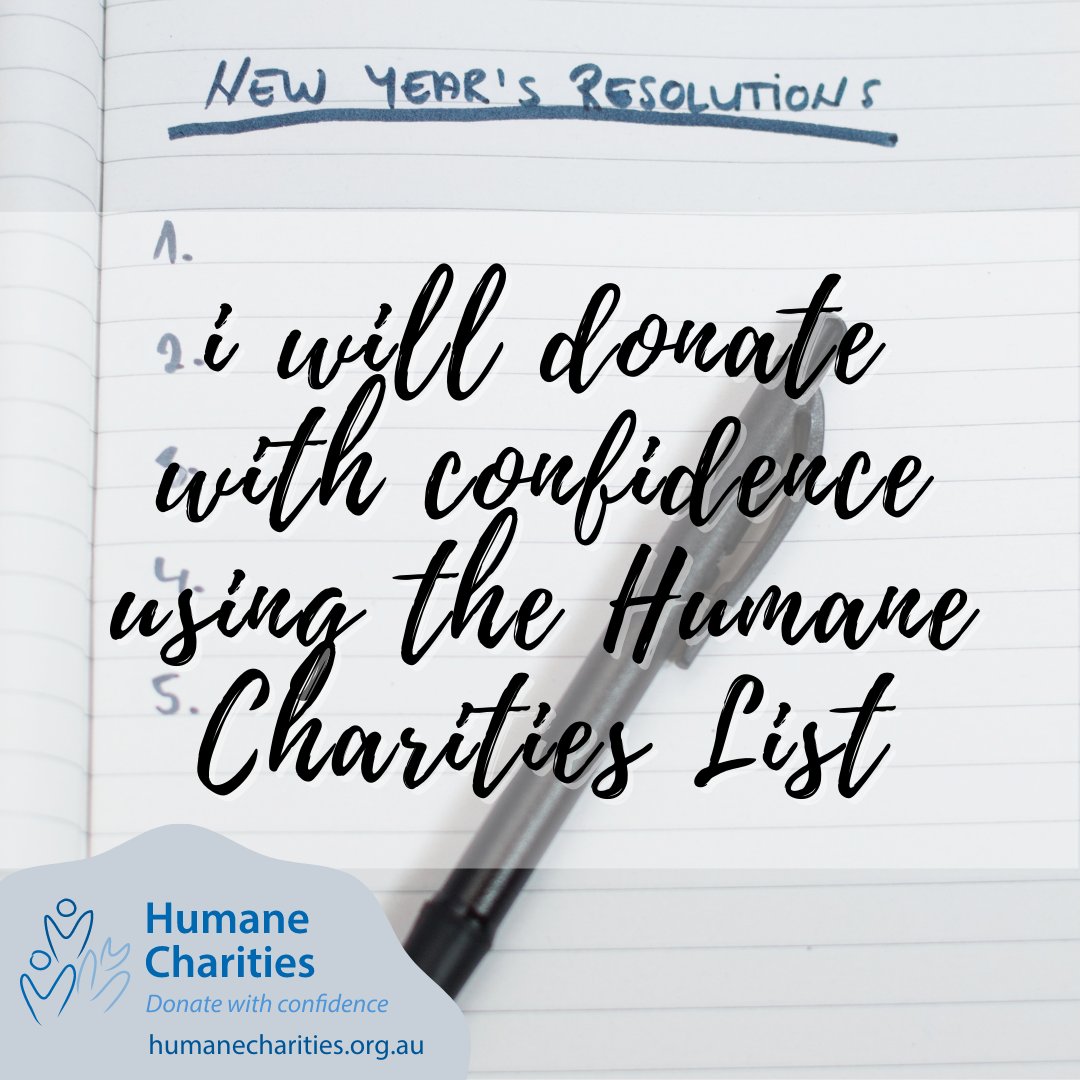 HumaneCharities's tweet image. #donatewithconfidence 
humanecharities.org.au