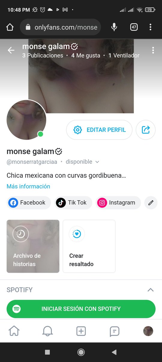 Mongarala's tweet photo. Listo!! Ya tenemos #onlyfans #sigueme #onlyfansgirl https://t.co/JNLFOmf3e3