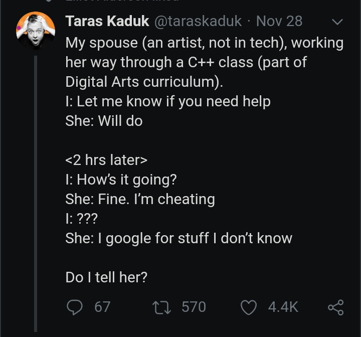ComedyCoding's tweet image. #programming #code #programmer #coding #javascript #python #java #programmers #php #development #webdevelopment #meme #funny #linux #developer #tech #computerscience #programmingmemes #computer #programmerhumor