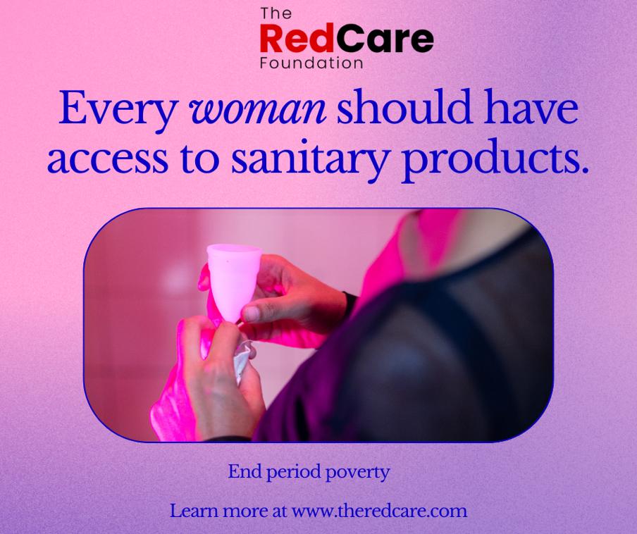 Every Woman should have access to Sanitary products.

#theredcarefoundation #menstruationmatters #periodproblems #woman #womenshealth #menstrualhealth #health #bleeding #period #sanitary #sanitaryproducts #napkins