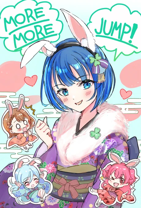 あけおめモモジャン#prsk_FA 