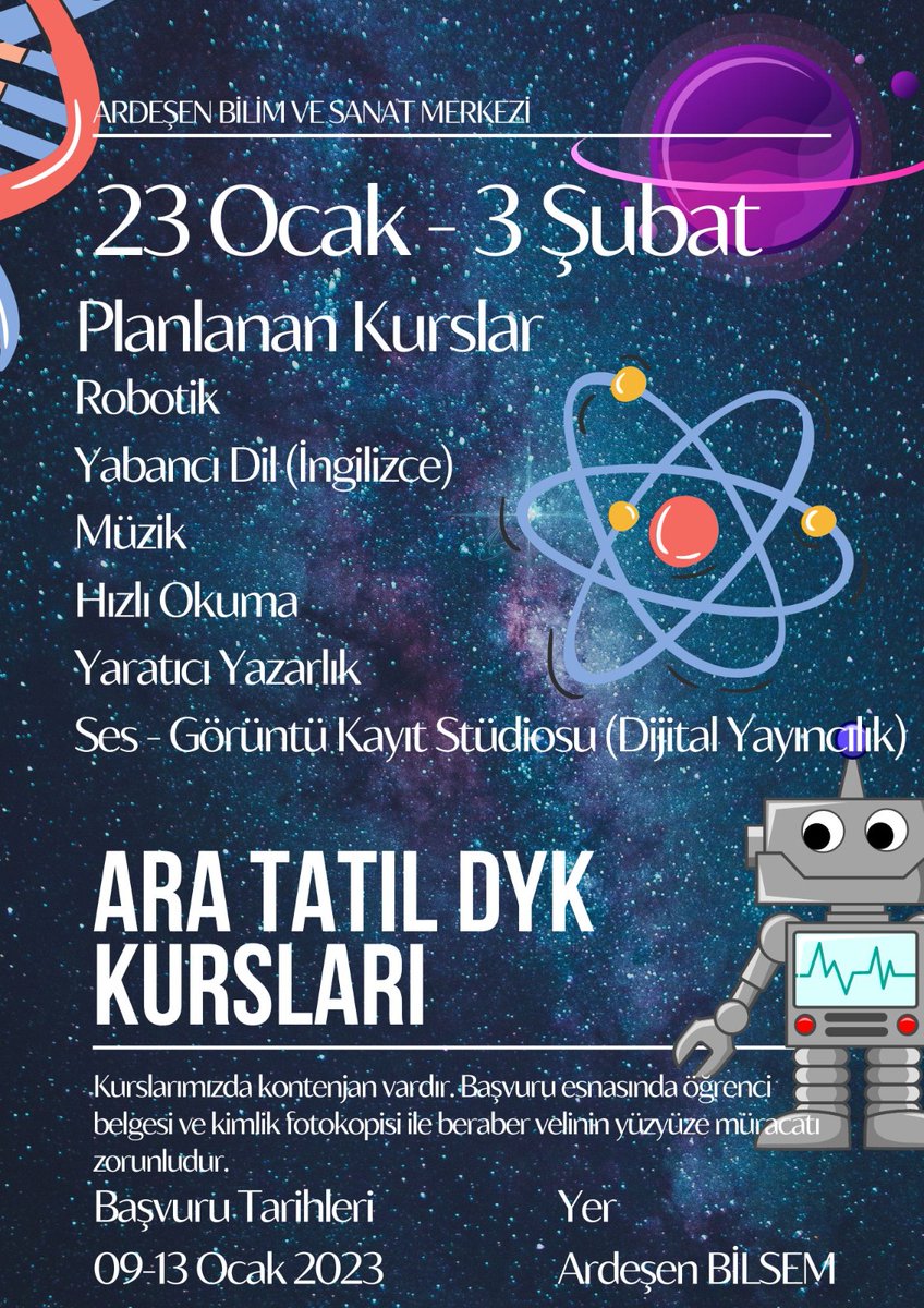 Tün öğrencilerimizi bekliyoruz. @RizeMeM <a href="/MebOrgm/">Özel Eğitim ve Rehberlik Hiz. Genel Müdürlüğü</a> @BilsemMeb