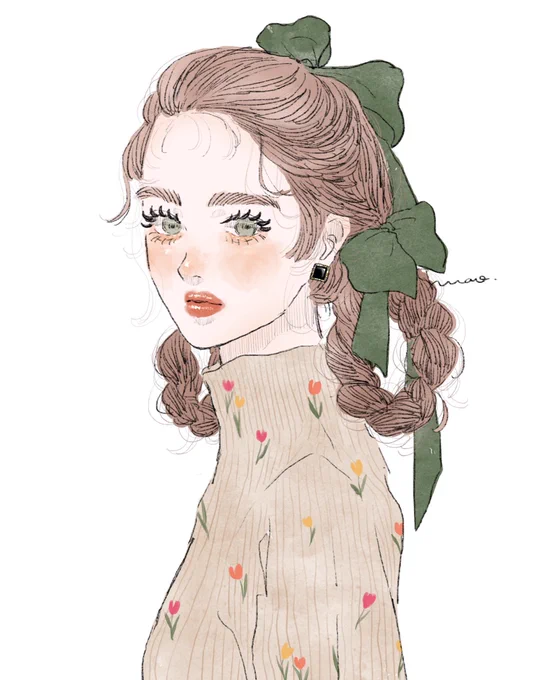 今日は成人の日ですね成人の皆さま、おめでとうございます…(懐かしいな…)#イラスト#illustraion #Procreate 