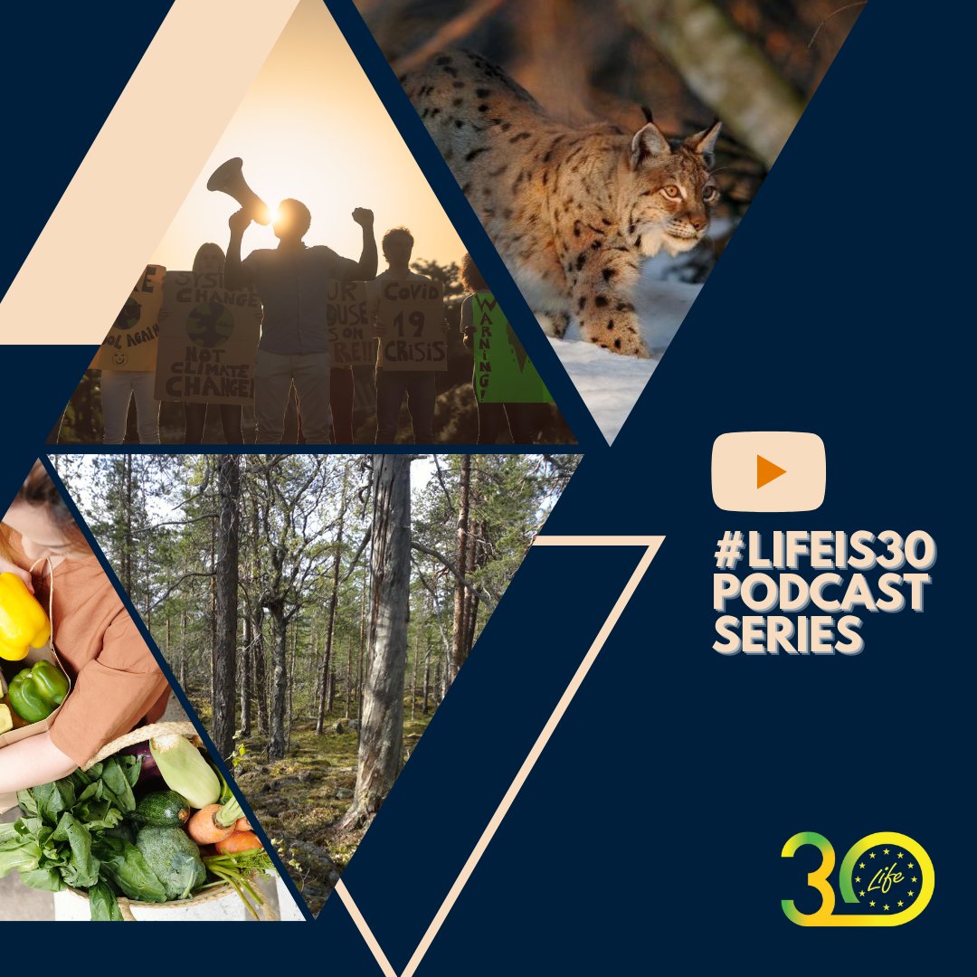 7⃣ episodes.
➕than three hours of marvellous content.
🎙️ Inspiring words from many #LIFEprojects.

In the #LIFEis30 podcast series, hear from people trying to save species from extinction &amp; create innovative ways to adapt to #climatechange! 🌏

👉 bit.ly/LIFEis30podcas…