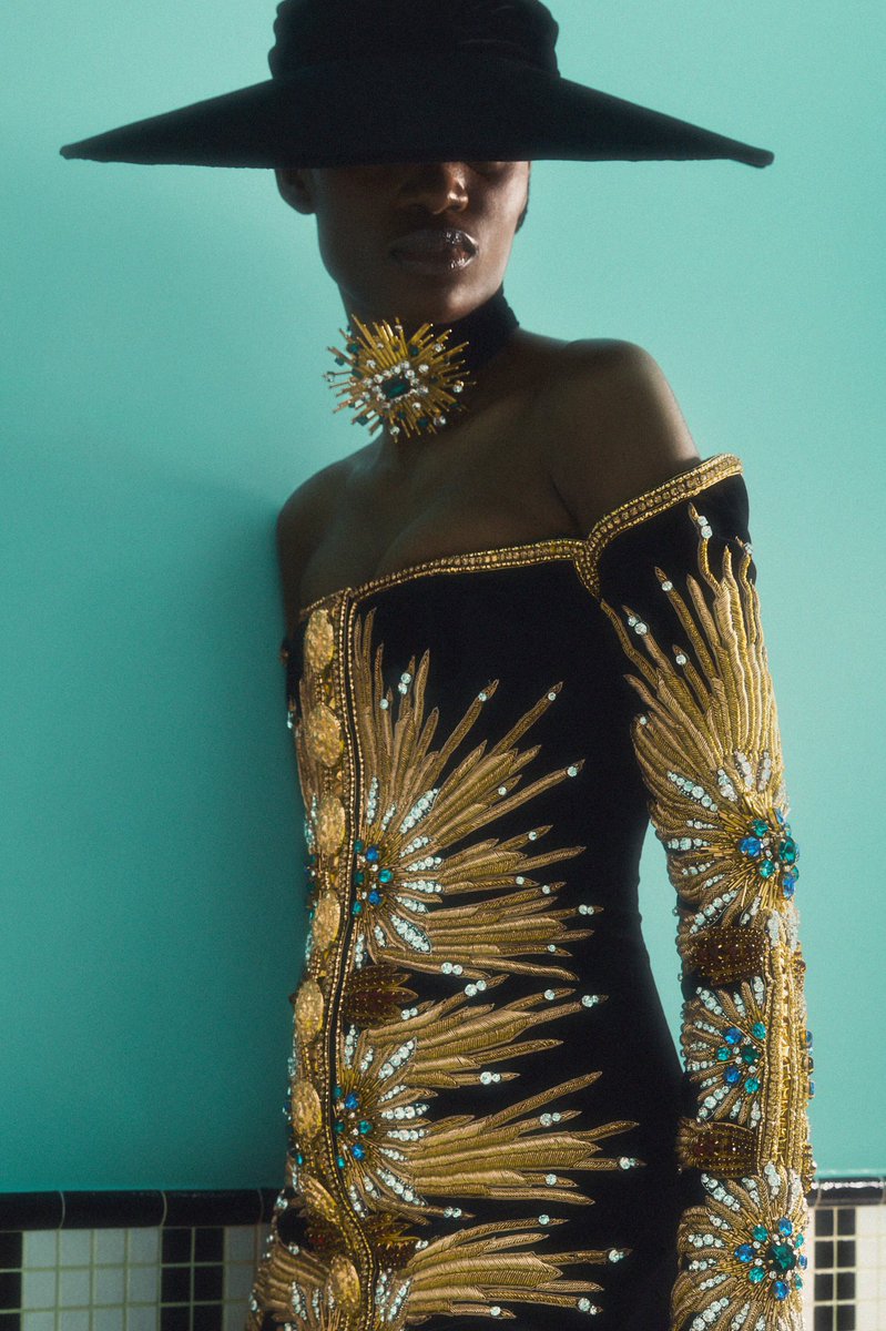 90supermodeI's tweet image. me and my man if we shared fashion to it’s finest. Balmain is so real for thisss #prefall2023