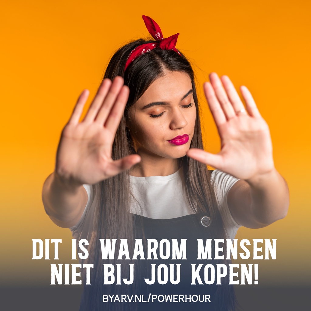Er staat een nieuwe mini-training klaar op YouTube en in de podcast. "Dit is waarom mensen niet bij jou kopen!"

youtube.com/watch?v=rH6D5p…

In minder dan 4 minuten neem ik je mee en ontdek je waarom ze niet kopen en hoe je het kan overkomen.

#verkoop #overtuigen #waardelatenzien