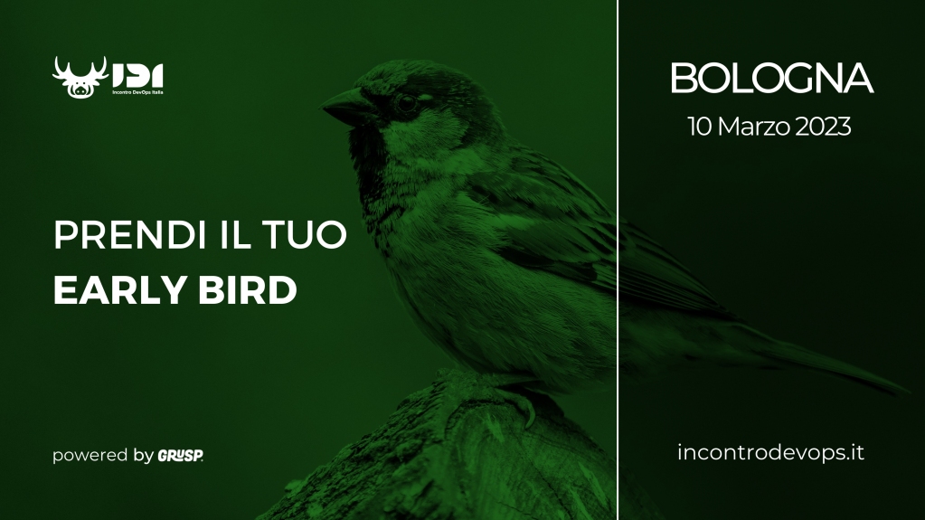 Incontro DevOps Italia | 14 Marzo 2025 | Bologna tweet media