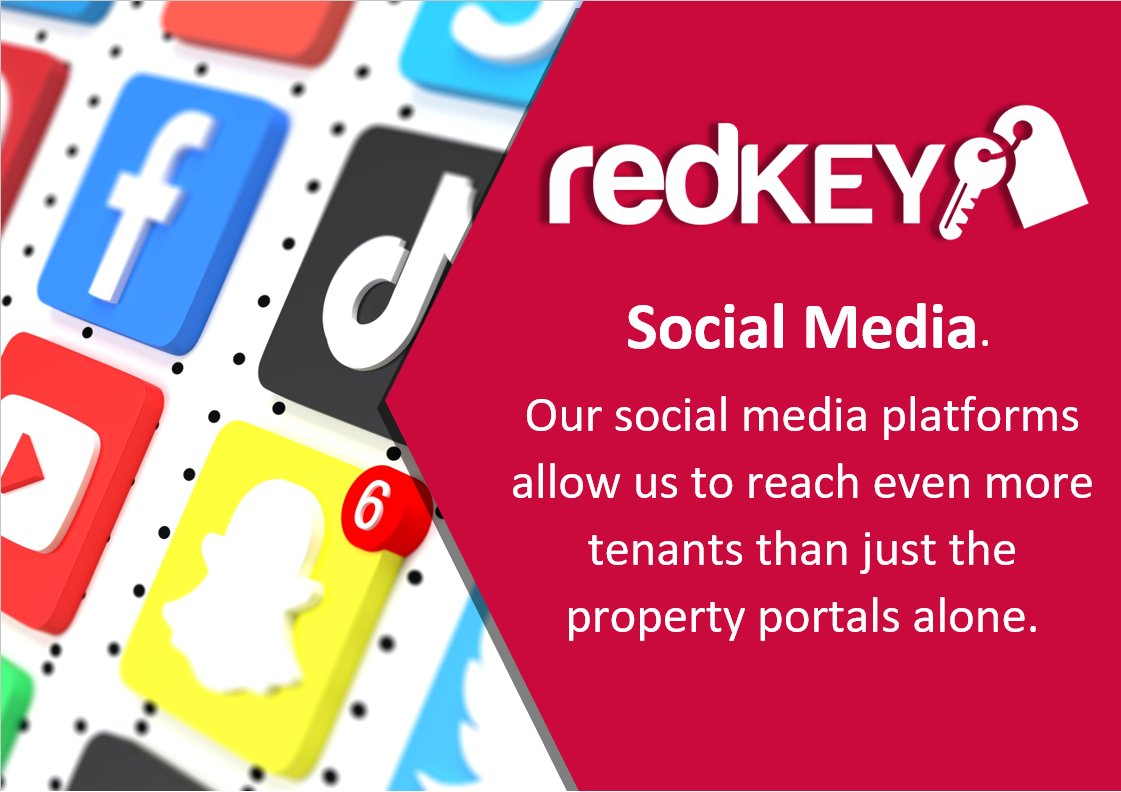 We advertise all of our properties on social media, maximising the exposure of your property and guaranteeing we achieve the best possible rental figure.

To find out more, book your free, no-obligation valuation on 0333 3447850 or visit our website.

redkeylets.co.uk