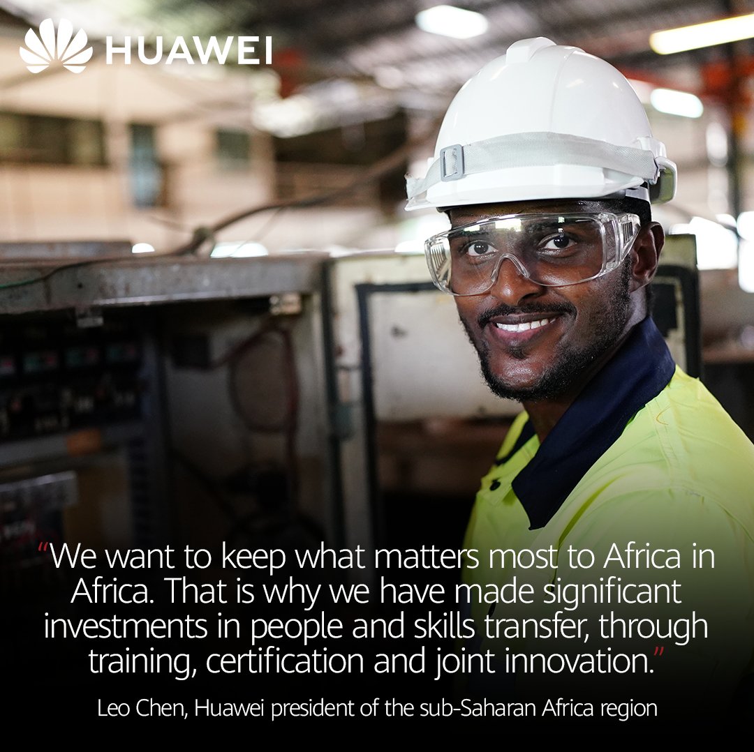 HuaweiSAR's tweet photo. Huawei believes that digital infrastructure, services &amp; skills are 3 key elements of digital transformation. To unleash digital productivity, Huawei innovates alongside local partners, to find local solutions to local problems.
https://t.co/PePhSqd2d8
#ConnectToImpact https://t.co/9QfK1WKLZL