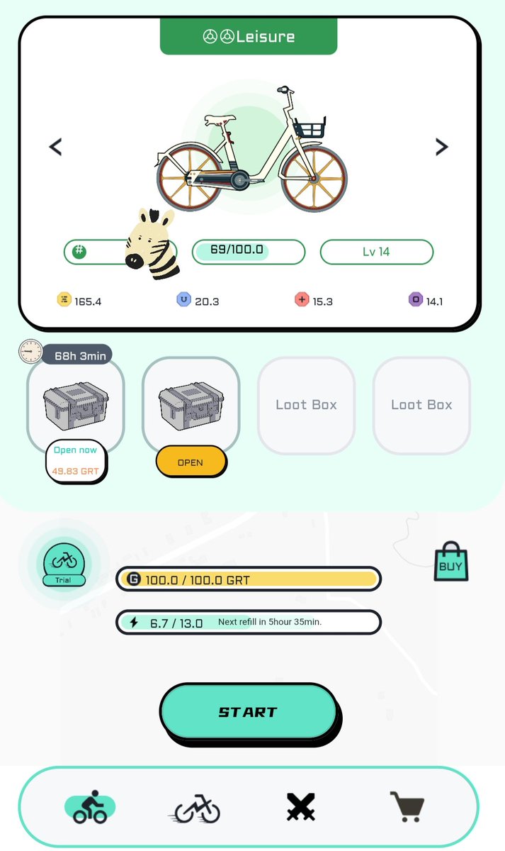 icchinarry's tweet image. It has completely lost its popularity.🙄
#cycgo #MoveToEarn #M2E

GRT💹$0.05
earn🪙0.05✕100=$5
repair🔨0.05✕13.88=$0.69
JPY🇯🇵568円