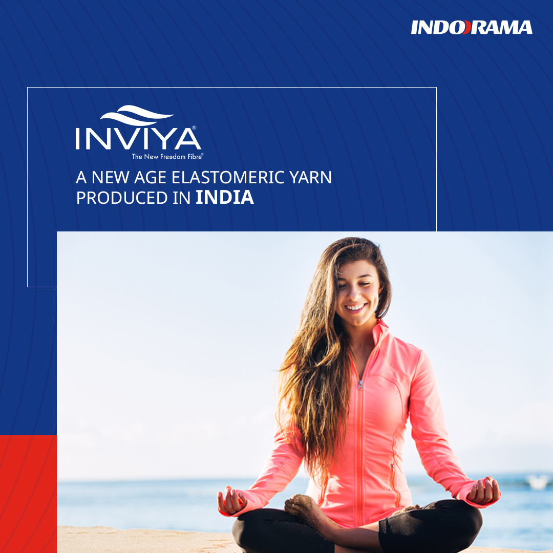 IndoramaCorp's tweet photo. Introducing @inviyaindorama, a group company of #IndoramaCorporation. Push the limits of your physical capabilities with INVIYA® infused garments.
#IndoramaCorporation #Inviya #Spandex https://t.co/8NIUyogGmY