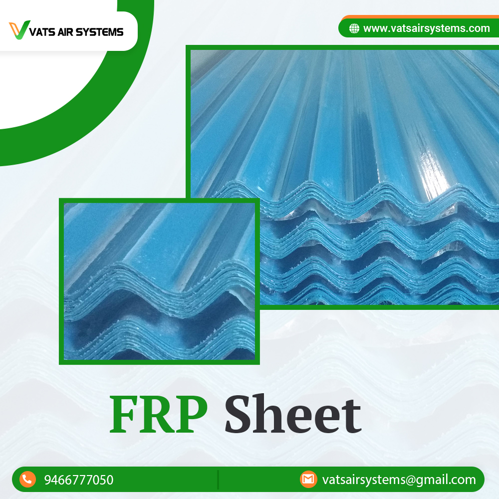 vatsairsystems's tweet image. VATS Air Systems also offers premium quality FRP sheets to its clients spread across the country. These sheets are tested for quality at multiple stages of development in our facility. 
🌐: vatsairsystems.com
📲: 8920366453 / 946677705

#FRPsheets #centrifugalblowers