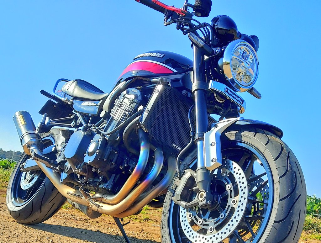 今年の初乗り☺️
暖かくて気持ち良かった✨
#バイク好きと繋がりたい 
#バイク乗りとつながりたい 
#Z900RS
