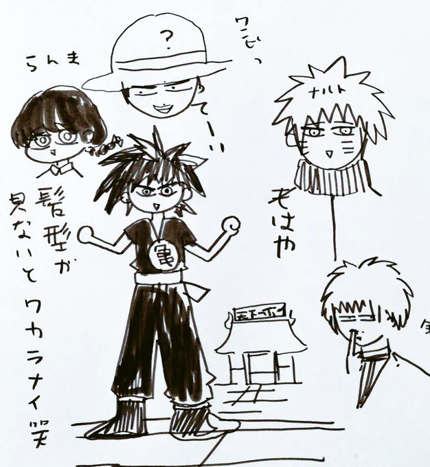 どれも偉人漫画ばかり～😂‼️  ドラゴンボールみたいな漫画 全然わたしにはキャラクターデザイン出来そうもなく🤣‼️  でも、みんなしろくろで綺麗な作画ですね～🐱‼️ 見ないで描いてみたらあんまりにも微妙に(笑)
