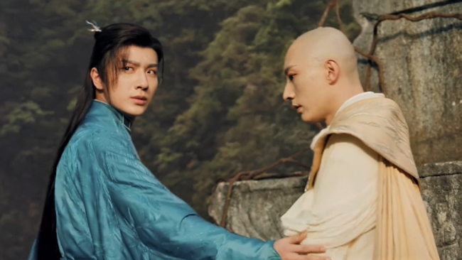 lycheefrost's tweet photo. "xiao se can't die, that is my bottom line"
"I traveled here mainly just to see you"

in front of each other, there is no prince or leader — they are just wuxin and xiao se

#少年歌行 #thebloodofyouth https://t.co/ocKzpSRMhm