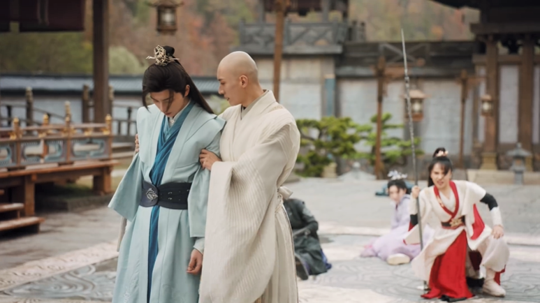 lycheefrost's tweet photo. "xiao se can't die, that is my bottom line"
"I traveled here mainly just to see you"

in front of each other, there is no prince or leader — they are just wuxin and xiao se

#少年歌行 #thebloodofyouth https://t.co/ocKzpSRMhm