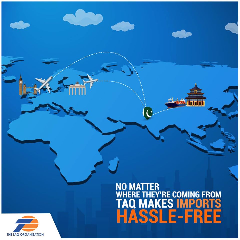 TAQOrganization's tweet image. Importing from overseas doesn’t have to be a hassle any more. Partner with TAQ and let us handle all your Logistic needs!
#TAQ #LogisticSolution