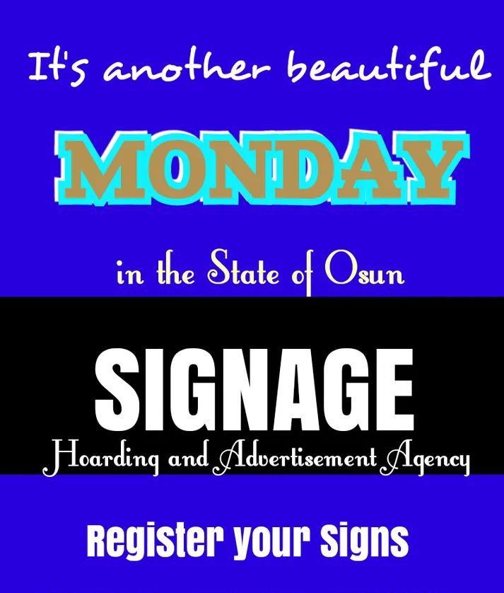Osun State Signage Agency tweet media