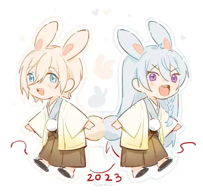 #渉英 2023🐰🐰 