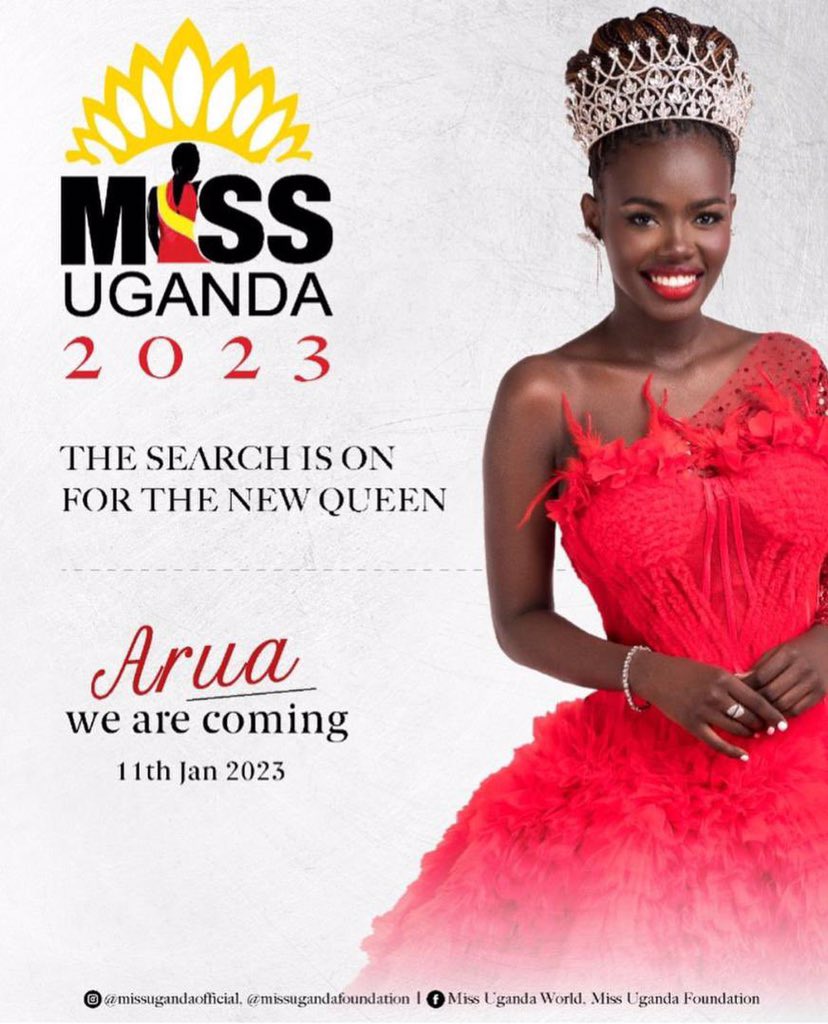 dorothyainemba1's tweet photo. Miss Ug 2023
First Auditions will be held today the 9th of Jan 2023 in Arua City.
Crowning of Miss West Nile loading......
#missUg2023
#Journeytothecrown
#beautybeyondlooks
#missUg2023onMakulaTV https://t.co/ZLu1XG0okh