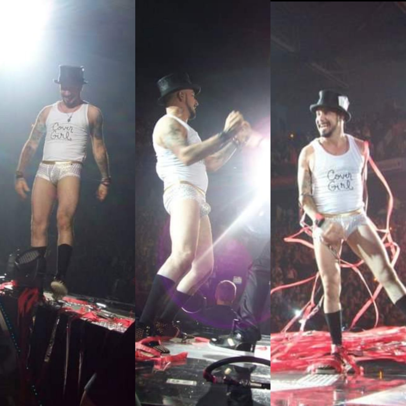 Happy birthday Still my favorite outfit you\ve worn London ON 2011 NKOTBSB Tour 