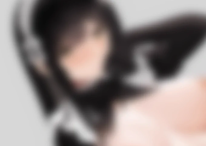 pixivFANBOXで(R18)黒髪メイドちゃん*FANBOX限定を公開しました!  
