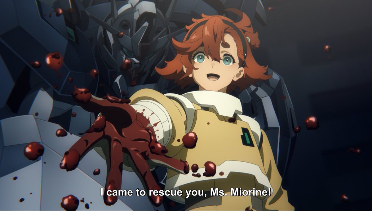 MatteMateyo's tweet photo. [Spoilers]

Was a bit apprehensive first seeing the trailers of G-Witch thinking it would be a school slice-of-life (just with Gundams)

But after watching the first season I can say it has all the political drama and gray morality I know and love 

#G_Witch https://t.co/x5f9pfH9eg