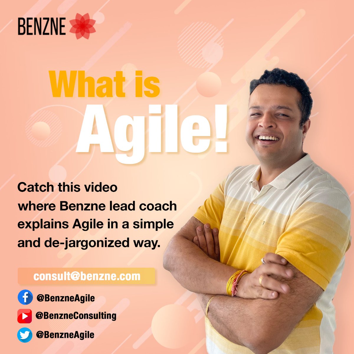 NextAgileAI's tweet photo. What is Agile and why it is important to the business? Find out from Benzne Co-Founder &amp; Agile Delivery Head Anuj Ojha in this video. 

video link 👇🏻
https://t.co/JF8VFKH8sC

#benzne #agile #scrum #scrummaster #agilecoach #management #kanban #innovation #business #agilemethod https://t.co/yi9yXTUgvP
