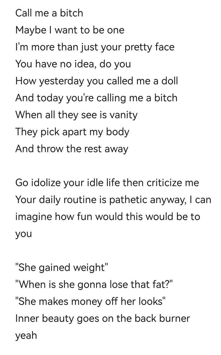 Joe On Twitter HUH YUNJIN I DOLL English Lyrics joe-on-twitter-huh-yunjin-i-doll-english-lyrics