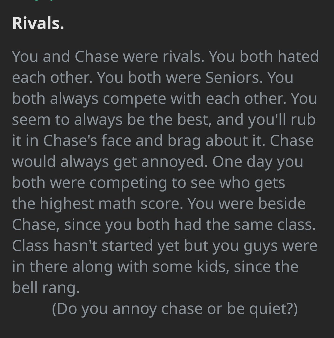 [ got an idea, anyways open roleplay ]