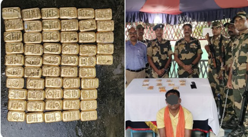 Border Security Force seized 118 Kg #Gold worth Rs 60 Crore along #IndoBangladesh border in #TMC led #WestBengal in year 2022.
Thank you #BSF but I believe the #GoldSumggling is not possible without help of local leaders & #DomesticTerrorists
#RecordGoldSeizure
#IndianArmedForces