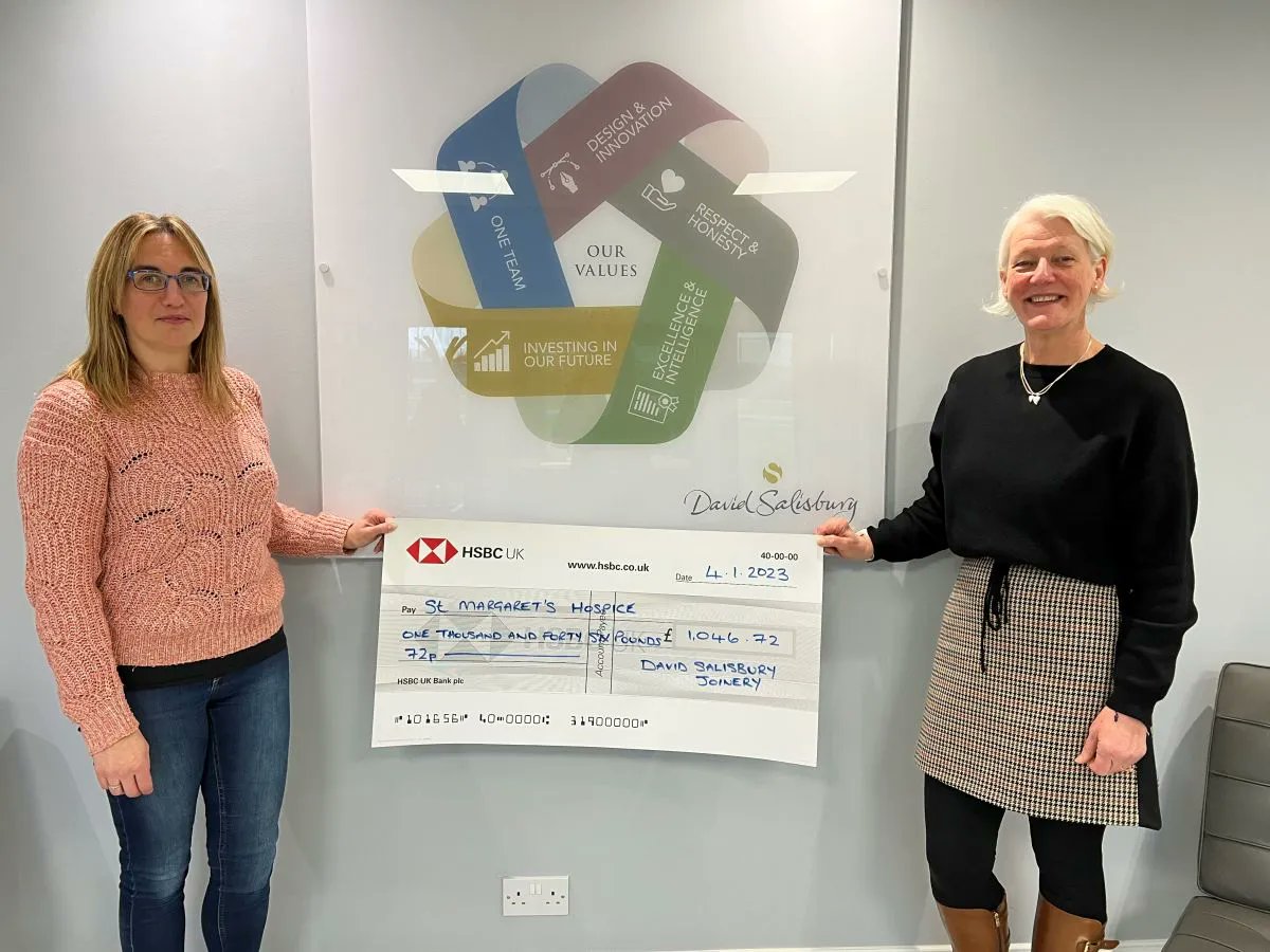 Fundraising for a great cause ✅

#MondayMotivation: an honour and pleasure to raise some much-needed funds for @st_marg during the course of last year, as one of our chosen charities 💯 

#davidsalisbury #charity #fundraising #fundraisingchallenge