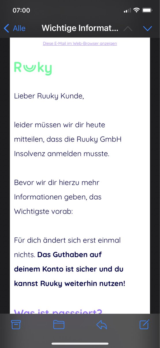 kig_de's tweet image. Das Hamburger E-Geld Institut #Ruuky @pockid_money ist insolvent    #Fintech