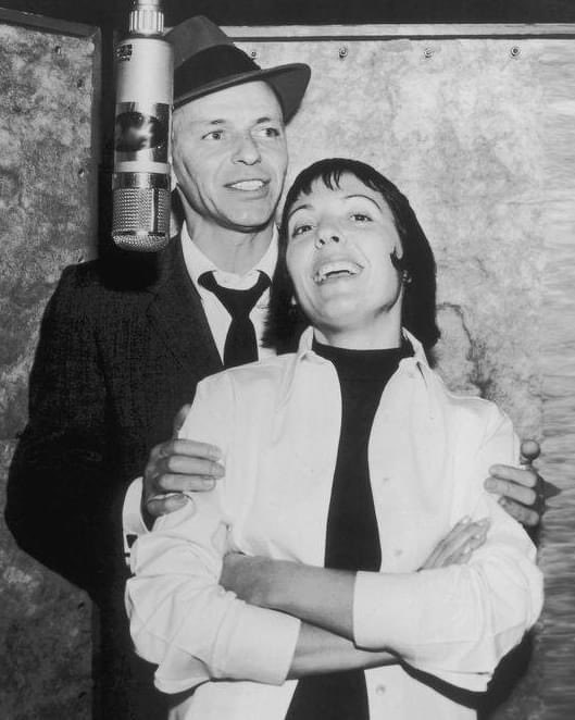 Sinatra & Keely Smith, credited with being the only female member of the Rat Pack, defined desert “cool,” a concept invented by jazz musicians. It was incarnated in the 1950s with Smith’s then husband Louis Prima. 

#keelysmith #franksinatra #louisprima #jazz #rocknroll #cool