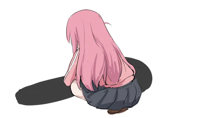 屈むぼっち 