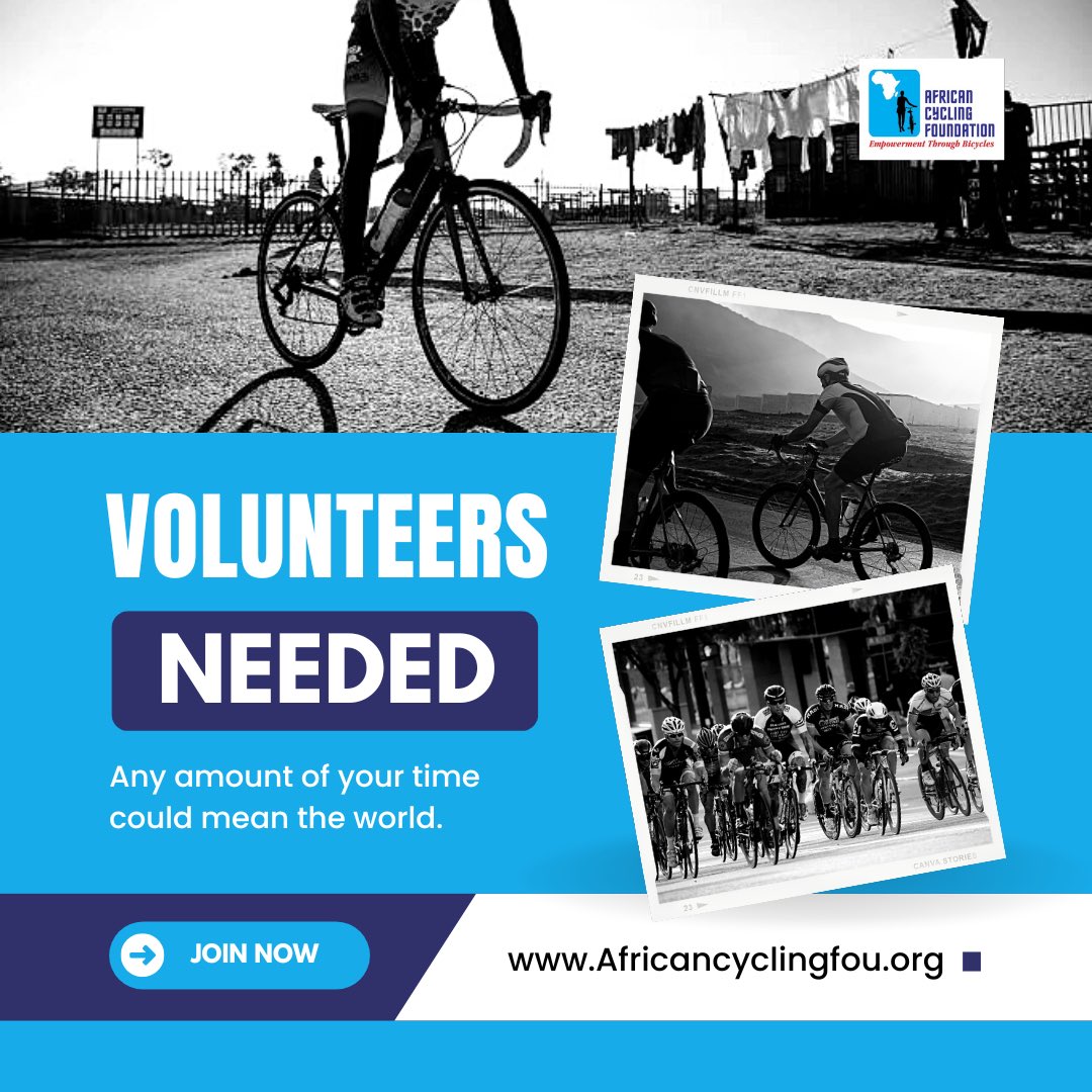 “Volunteers do not necessarily have the time; they just have the heart.”

WE NEED YOU!💙

To sign up, follow the link in our bio 
Let’s make a difference together 💙

.

. 

.
#trend #reelspage #cyclinglife #cycology #explorepage #cyclinglagos #cyclingnigeria